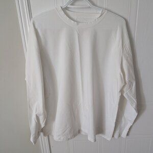 Lululemon Pique Oversized Long sleeve shirt - Men's Large - Colour : White